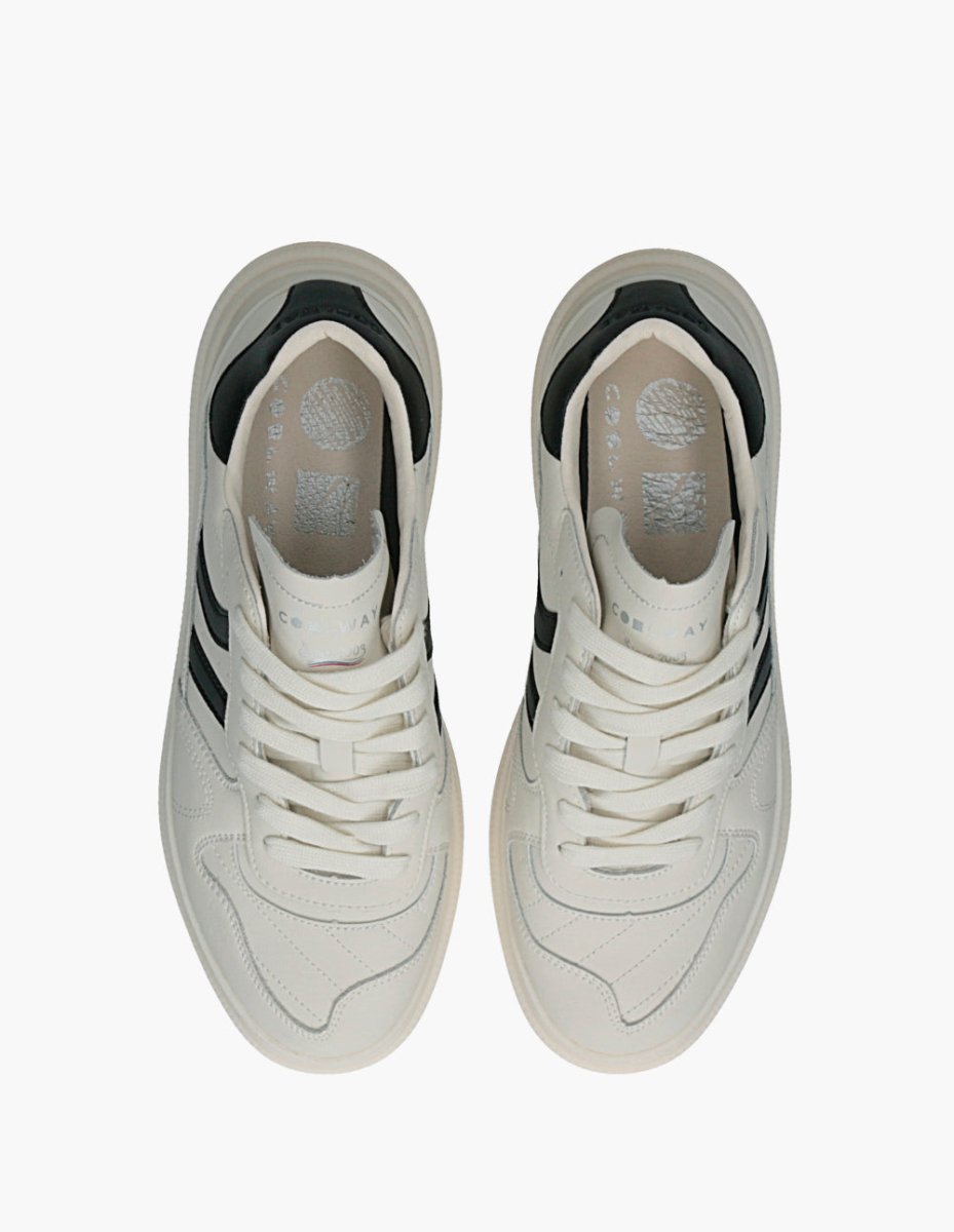 GOAL HI WHITE LEATHER